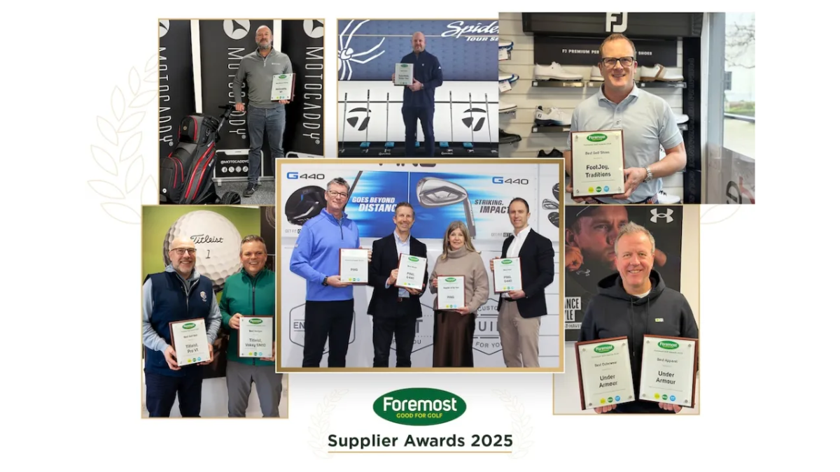 Foremost Golf Announces 2025 Supplier Award Winners