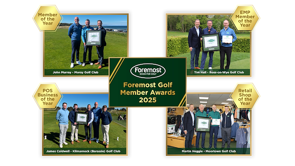 Foremost Golf Member Awards 2025: Recognising exceptional Professionals for 2025