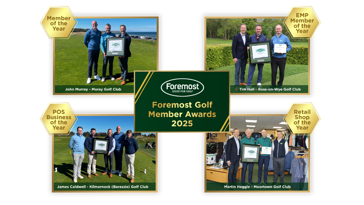 Foremost Golf Member Awards 2025: Recognising exceptional Professionals for 2025