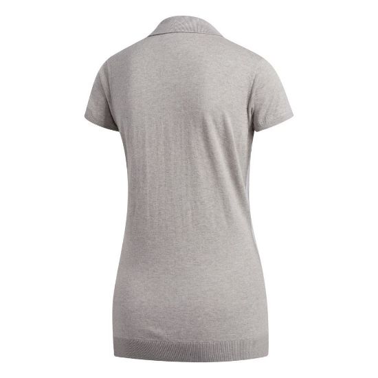 Picture of adidas Ladies Sweater Knit Golf Polo Shirt