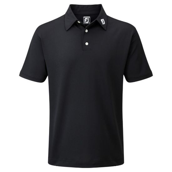 Picture of FootJoy Men's Stretch Pique Solid Golf Polo Shirt