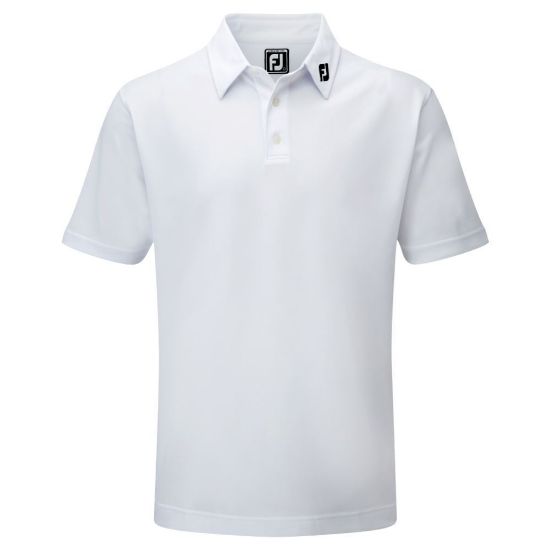 Picture of FootJoy Men's Stretch Pique Solid Golf Polo Shirt