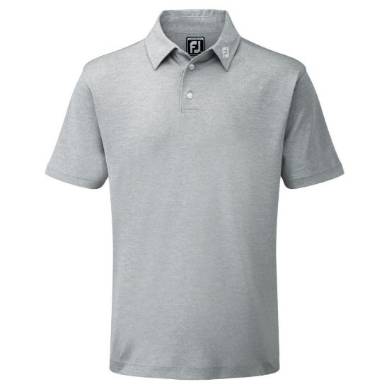 Picture of FootJoy Men's Stretch Pique Solid Golf Polo Shirt