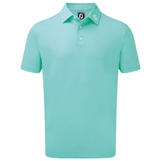 Picture of FootJoy Men's Stretch Pique Solid Golf Polo Shirt