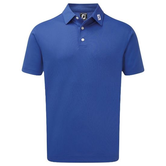 Picture of FootJoy Men's Stretch Pique Solid Golf Polo Shirt