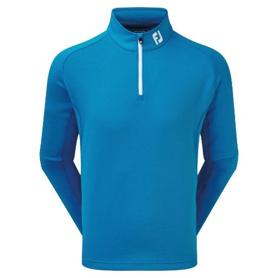 FootJoy Men's Chill-Out Cobalt Blue Golf Sweater Front View