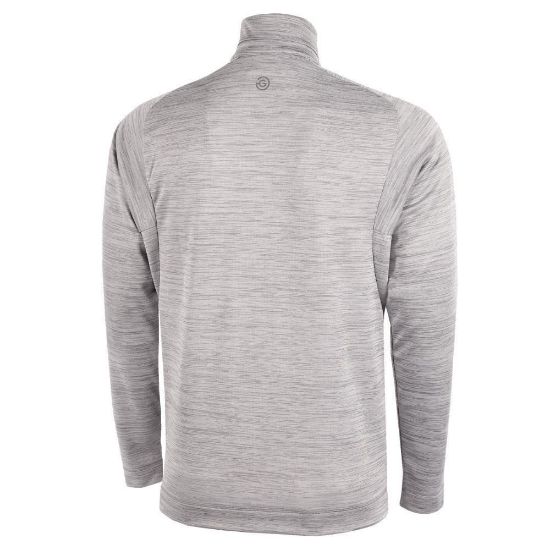 Galvin Green Men's Light Grey Dixon Golf Sweater Back View