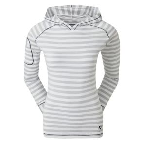 Picture of FootJoy Ladies Jersey Tonal Stripe Hoodie - Size  XL Only