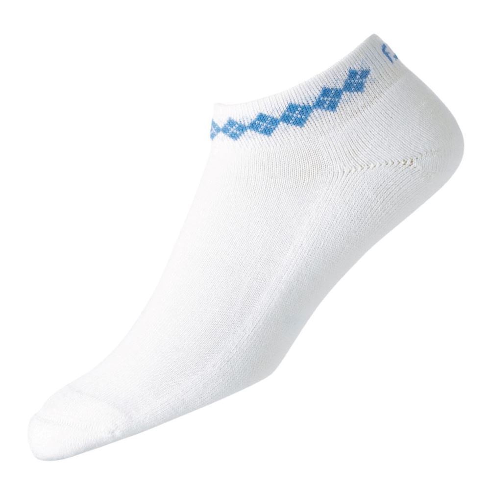 FootJoy Ladies ProDry Lightweight Sportlet Argyle Golf Socks