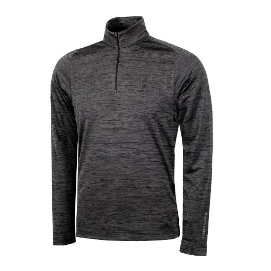 Galvin Green Men's Dixon Black Golf Sweater Front View