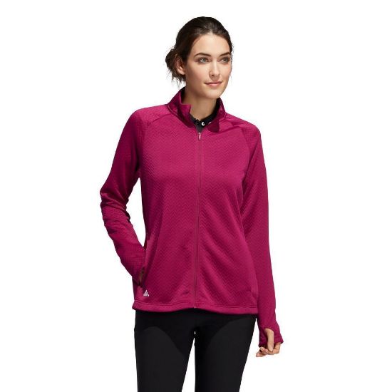 Picture of adidas Ladies Textured Layer Jacket