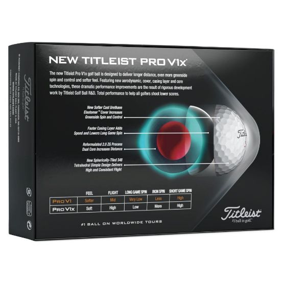 Picture of Titleist Pro V1x Golf Balls