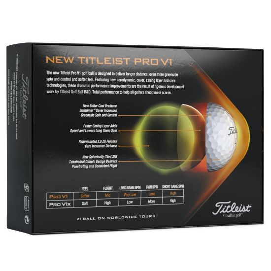 Picture of Titleist Pro V1  AIM Golf Balls