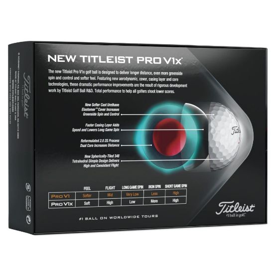 Picture of Titleist Pro V1x  AIM Golf Balls
