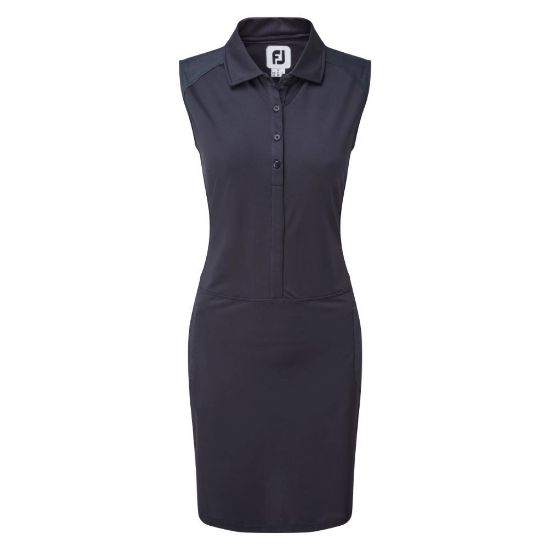 Picture of FootJoy Ladies Cap Sleeve Pique Golf Dress
