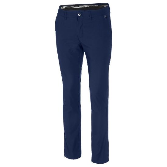 Galvin Green Men's Noah Navy Golf Trousers Front View