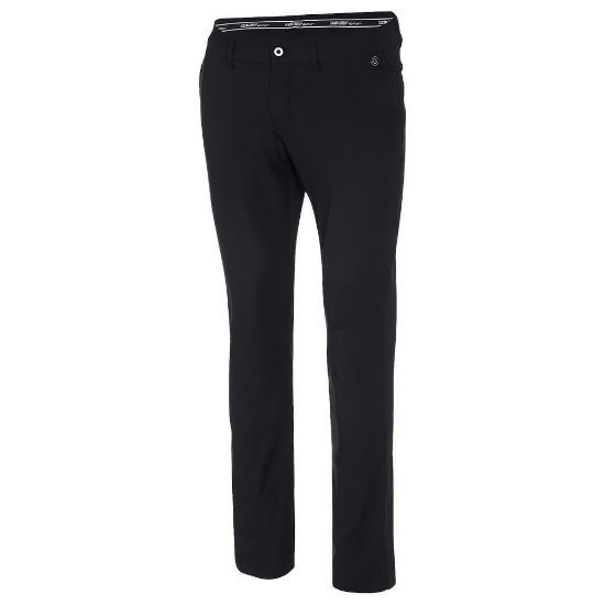 Galvin Green Men's Noah Black Golf Trousers Front View