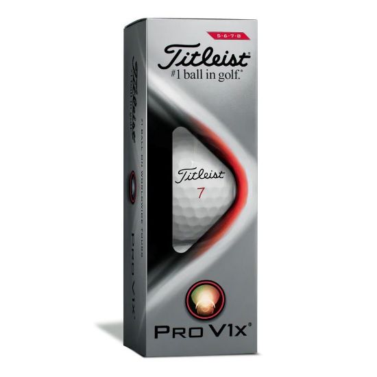 Picture of Titleist Pro V1x Golf Balls (High Numbers)