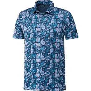 Picture of adidas Men's Cobblestone Print Golf Polo Shirt