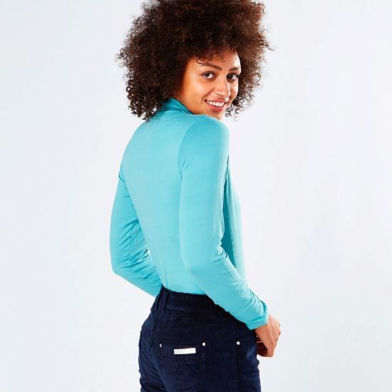 Picture of Swing Out Sister Ladies Riga Roll Neck Base Layer Top