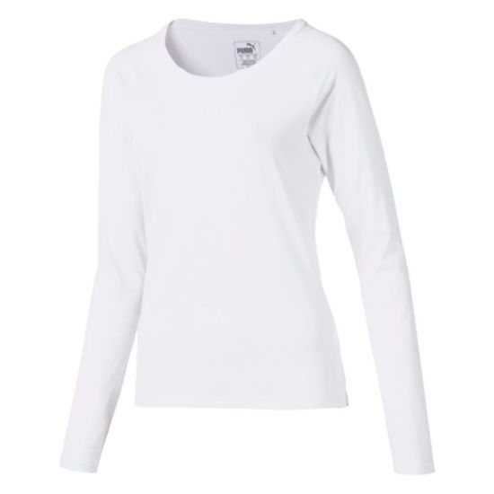 Picture of Puma Ladies Sun Crew Neck Golf Top