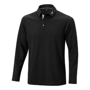 Picture of Mizuno Men's Breath Thermo Winter L/S Golf Polo Shirt
