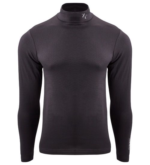 Picture of Zerofit Men's Heatrub Move Mock Neck Golf Base Layer