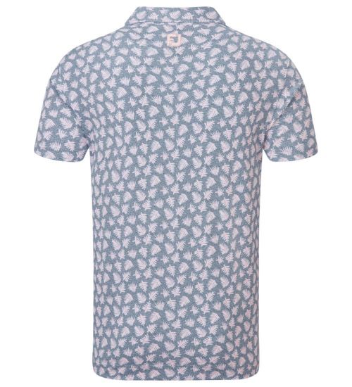 Picture of FootJoy Men's Shadow Palm Print Golf Polo Shirt