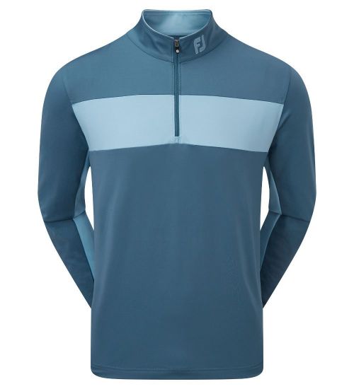 Picture of FootJoy Men's Engineered Chest Stripe Chill-Out Golf Midlayer