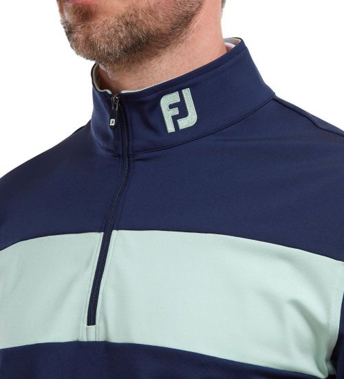 Picture of FootJoy Men's Engineered Chest Stripe Chill-Out Golf Midlayer