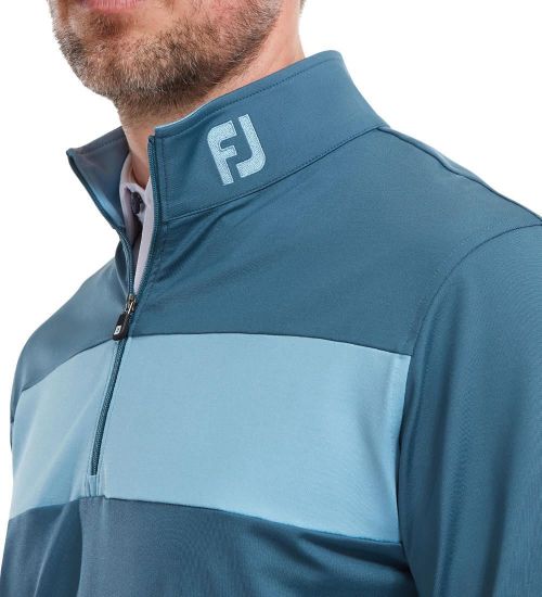 Picture of FootJoy Men's Engineered Chest Stripe Chill-Out Golf Midlayer