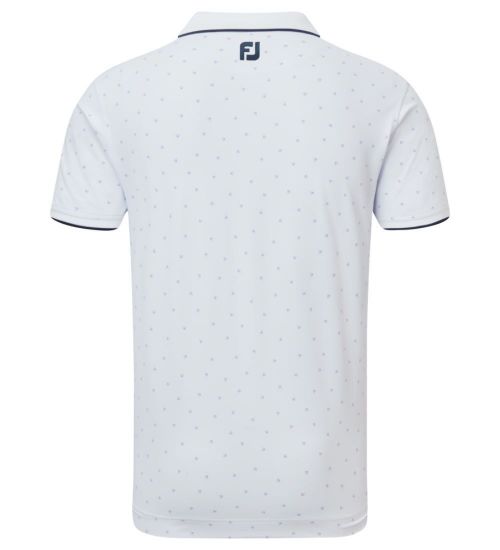 Picture of FootJoy Men's Pique Push Play Print Golf Polo Shirt