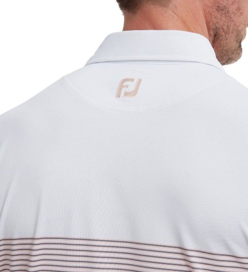 Picture of FootJoy Men's Colour Block Pique Golf Polo Shirt