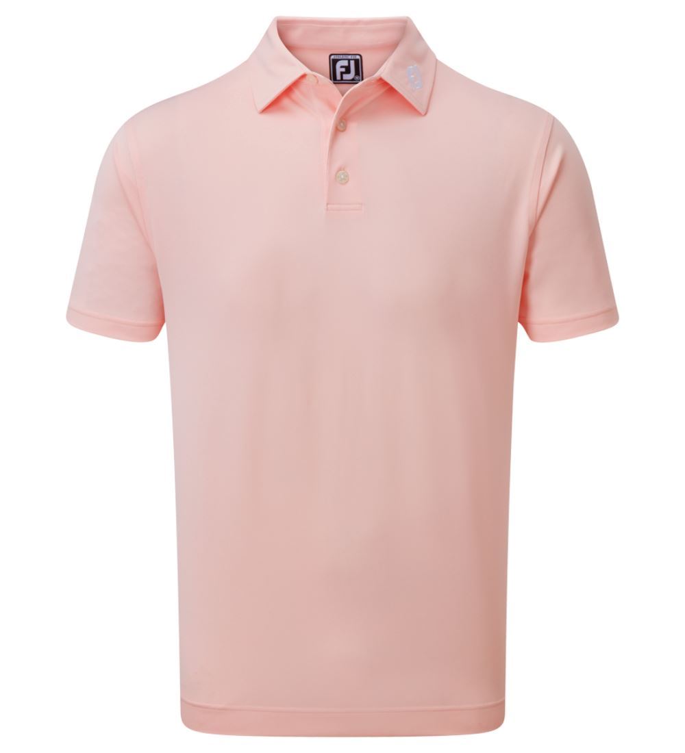 FootJoy Men's Solid Stretch Pique Golf Polo Shirt