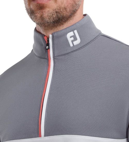 Picture of FootJoy Men's Colour Block Chill-Out Golf Midlayer