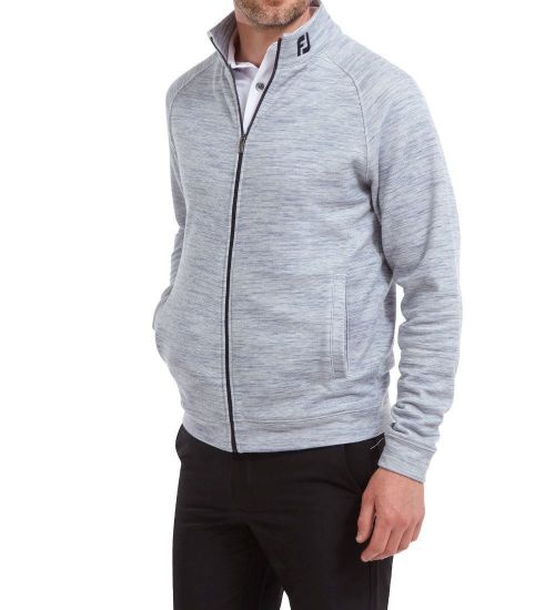 Picture of FootJoy Men's Space Dye Full-Zip Golf Midlayer