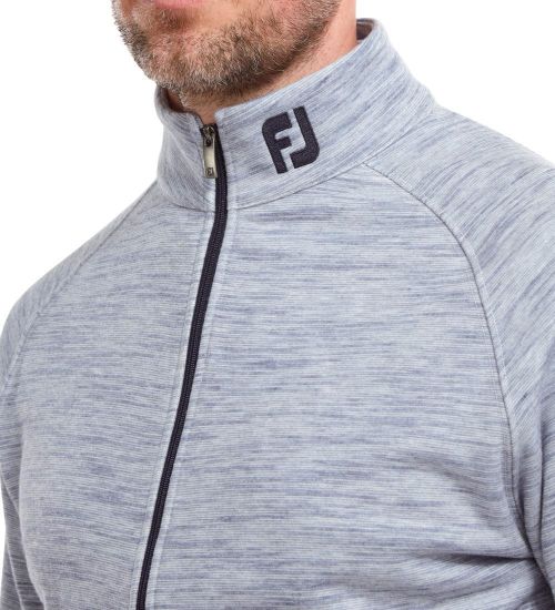 Picture of FootJoy Men's Space Dye Full-Zip Golf Midlayer