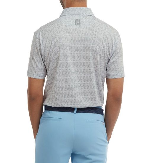 Picture of FootJoy Men's Lisle Digi Camo Print Golf Polo Shirt