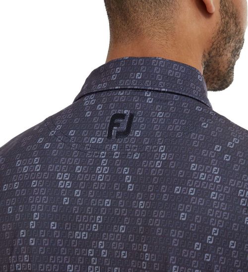 Picture of FootJoy Men's Lisle Digi Camo Print Golf Polo Shirt