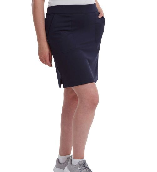 Picture of FootJoy Ladies Navy Interlock Golf Skort
