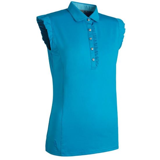 Picture of Glenmuir Ladies Daisy Golf Polo Shirt