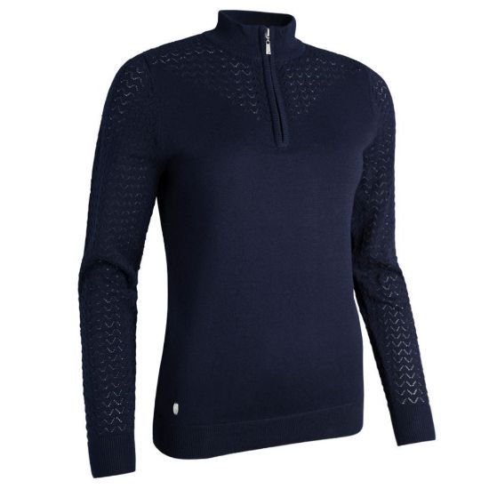 Picture of Glenmuir Ladies Silvia Cotton Golf Sweater