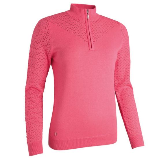 Picture of Glenmuir Ladies Silvia Cotton Golf Sweater