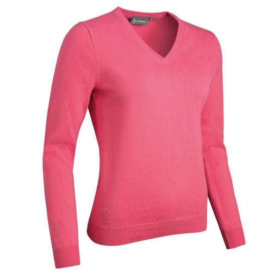 Picture of Glenmuir Ladies Darcy Cotton Golf Sweater