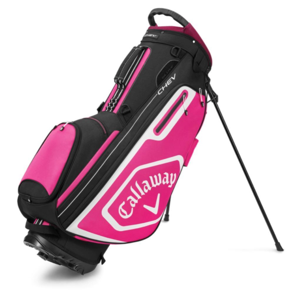 Callaway Chev Golf Stand Bag - Black/Pink
