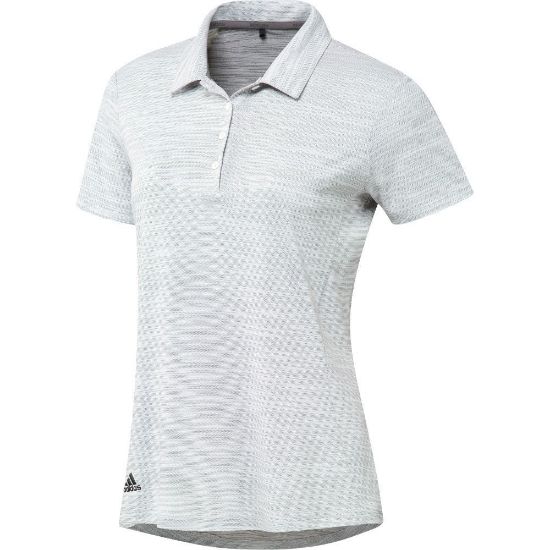 Picture of adidas Ladies Spacedye Golf Polo Shirt
