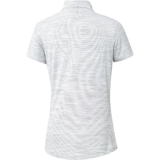 Picture of adidas Ladies Spacedye Golf Polo Shirt