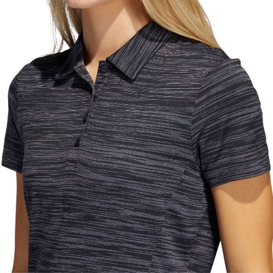 Picture of adidas Ladies Spacedye Golf Polo Shirt