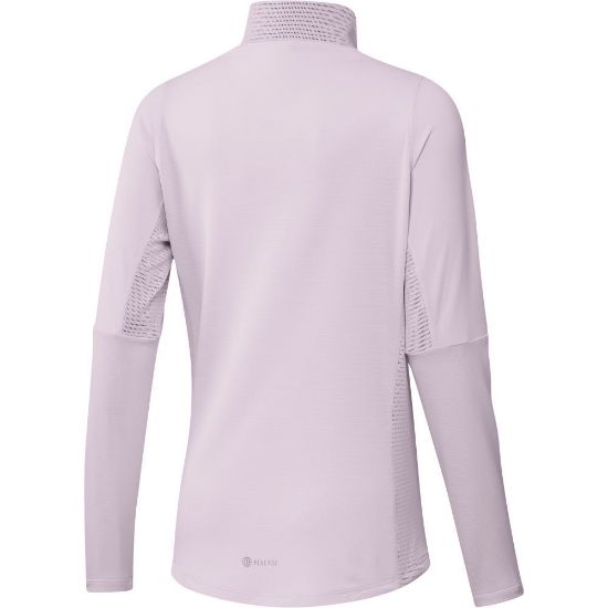 Picture of adidas Ladies HEAT.RDY 1/4-Zip Golf Pullover