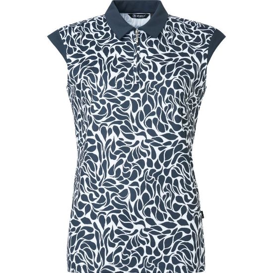 Picture of Abacus Ladies Lily Sleeveless Golf Polo Shirt